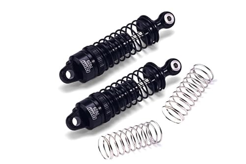 Aluminium 7075 Front Adjustable Spring Damper 70mm for Tamiya 1:10 R/C 58719 BBX BB-01 Upgrade Parts - Black Aluminium 7075 Front Adjustable Spring Damper 70mm for Tamiya 1:10 R/C 58719 BBX BB-01 Upgrade Parts - Black von GPM Racing
