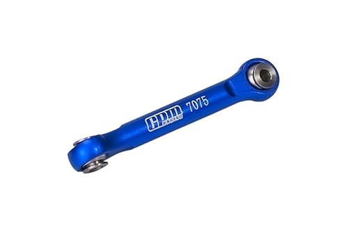 Aluminium 7075 Steering Linkage with Pre-Assembled with Pivot Balls for 1:5 Traxxas X Maxx 6S / X-Maxx 8S 4WD Brushless Monster Truck Upgrade Parts - Blue von GPM Racing