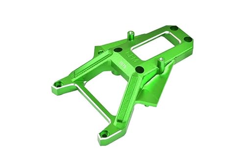 Aluminium 7075-T6 Front Bulkhead Cover Set for Traxxas 1:5 XRT 8S Monster Truck 78086-4 Upgrades - Green von GPM Racing