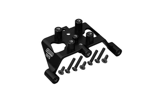 Aluminium 7075-T6 Rear Swing Arm Pull Rod Bracket for Tamiya 1:10 R/C 58719 BBX BB-01 Upgrade Parts - Black von GPM Racing