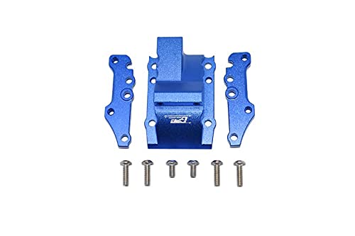 Aluminium Front Or Rear Gear Box Cover for Tamiya 1/10 4WD TA08 PRO 58693-9Pc Set Blue von GPM Racing