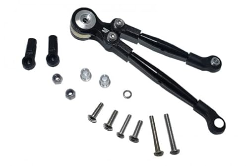Aluminium Hi-Torque Servo Saver 25T with Aluminium Tie Rod for Tamiya 1/12 RC Lunch Box - Black Aluminium Hi-Torque Servo Saver 25T with Aluminium Tie Rod for Tamiya 1/12 RC Lunch Box - Black von GPM Racing