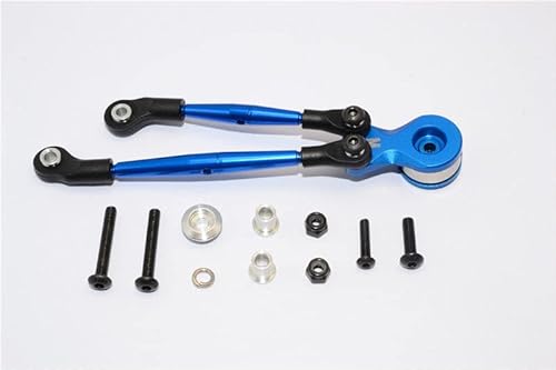 Aluminium Hi-Torque Servo Saver 25T with Aluminium Tie Rod for Tamiya 1/12 RC Lunch Box - Blue Aluminium Hi-Torque Servo Saver 25T with Aluminium Tie Rod for Tamiya 1/12 RC Lunch Box - Blue von GPM Racing