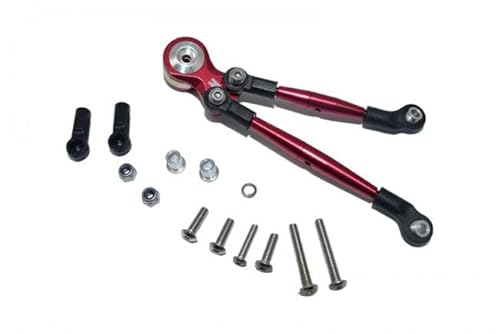 Aluminium Hi-Torque Servo Saver 25T with Aluminium Tie Rod for Tamiya 1/12 RC Lunch Box - Red Aluminium Hi-Torque Servo Saver 25T with Aluminium Tie Rod for Tamiya 1/12 RC Lunch Box - Red von GPM Racing