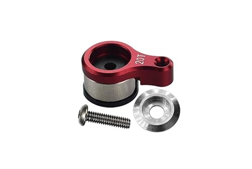 GPM Racing Aluminium 6061-T6 20T Servo Horn with Built-In Spring for Losi 1/18 Mini-T 2.0 2WD Stadium Truck Upgrades - Red GPM Racing Aluminium 6061-T6 20T Servo Horn with Built-In Spring for Losi 1/18 Mini-T 2.0 2WD Stadium Truck Upgrades - Red von GPM Racing