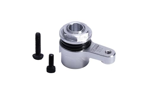 GPM Racing Aluminium 7075 25T Servo Horn with Built-In Spring for Losi 1/18 Mini LMT 4X4 Brushed Monster Truck RTR-LOS01026 Upgrade Parts - Silver von GPM Racing