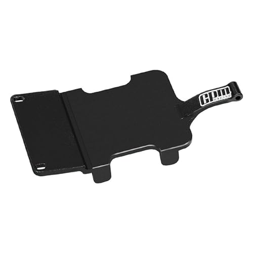 GPM Racing Aluminium 7075 Alloy Electronics and Receiver Mounting Plate for LOSI 1/24 Micro-B 2WD Buggy RTR-LOS00007 Upgrade Parts - Black von GPM Racing