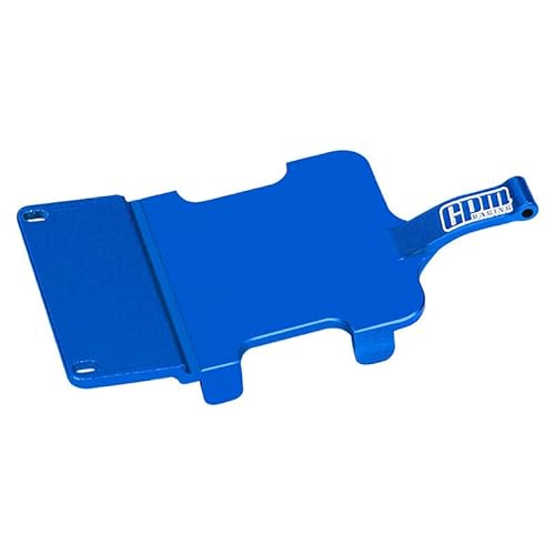 GPM Racing Aluminium 7075 Alloy Electronics and Receiver Mounting Plate for LOSI 1/24 Micro-B 2WD Buggy RTR-LOS00007 Upgrade Parts - Blue von GPM Racing