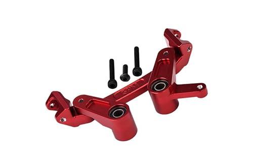 Aluminium 7075 Alloy Front Steering Assembly for Arrma 1/8 Mojave 4X4 4S BLX Desert Truck RTR-ARA4404 Upgrades - Red Aluminium 7075 Alloy Front Steering Assembly for Arrma 1/8 Mojave 4X4 4S BLX Desert Truck RTR-ARA4404 Upgrades - Red von GPM Racing