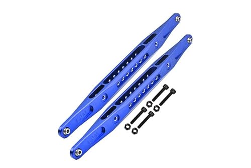 GPM Racing Aluminium 7075 Alloy Rear Lower Trailing Arms for Losi 1/6 4WD Super Baja Rey 2.0 LOS05021 Upgrades - Blue von GPM Racing