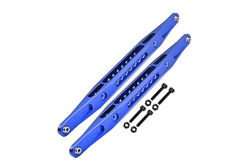 GPM Racing Aluminium 7075 Alloy Rear Lower Trailing Arms for Losi 1/6 4WD Super Baja Rey 2.0 LOS05021 Upgrades - Blue GPM Racing Aluminium 7075 Alloy Rear Lower Trailing Arms for Losi 1/6 4WD Super Baja Rey 2.0 LOS05021 Upgrades - Blue von GPM Racing