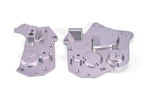 GPM Racing Aluminium 7075 Chassis Side Cover Set for LOSI 1:4 Promoto MX Motorcycle Dirt Bike RTR FXR LOS06000 LOS06002 Upgrades - Silver von GPM Racing