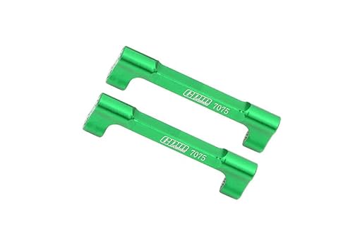 GPM Racing Aluminium 7075 Crossbar/Shock Mount for Losi 1/18 Mini LMT 4X4 Brushed Monster Truck RTR-LOS01026 Upgrade Parts - Green von GPM Racing