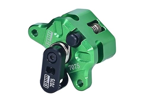 GPM Racing Aluminium 7075 Front Brake Disc Caliper for LOSI 1:4 Promoto-MX Motorcycle Dirt Bike RTR FXR LOS06000 LOS06002 Upgrade Parts - Green von GPM Racing