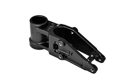 GPM Racing Aluminium 7075 Front Bulkhead for LOSI 1:4 Promoto-MX Motorcycle Dirt Bike RTR LOS06000 LOS06002 Upgrades - Black von GPM Racing