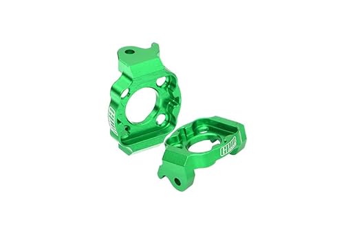 GPM Racing Aluminium 7075 Front C Hubs for Losi 1/18 Mini LMT 4X4 Brushed Monster Truck RTR-LOS01026 Upgrade Parts - Green von GPM Racing