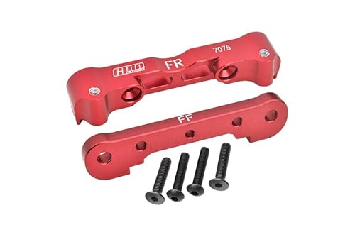 GPM Racing Aluminium 7075 Front Lower Suspension Mount for Arrma 1:8 KRATON/Outcast/Talion/Typhon/Notorious / 1:7 Infraction/Limitless/Mojave/FIRETEAM/Felony Upgrades - Red GPM Racing Aluminium 7075 Front Lower Suspension Mount for Arrma 1:8 KRATON/Outcast/Talion/Typhon/Notorious / 1:7 Infraction/Limitless/Mojave/FIRETEAM/Felony Upgrades - Red von GPM Racing
