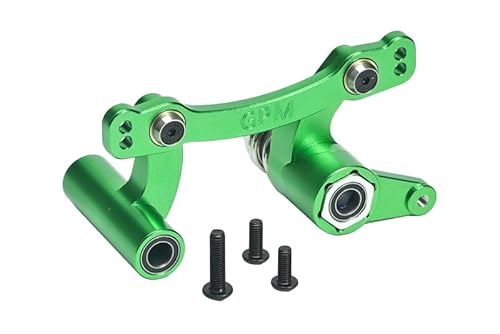 GPM Racing Aluminium 7075 Front Steering Assembly for Arrma 1:8 KRATON/Outcast/Talion/Typhon/Notorious / 1:7 Infraction/Limitless/Mojave/FIRETEAM/Big Rock/Felony 6S Upgrade Parts - Green von GPM Racing