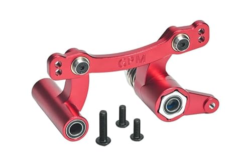 Aluminium 7075 Front Steering Assembly for Arrma 1:8 KRATON/Outcast/Talion/Typhon/Notorious / 1:7 Infraction/Limitless/Mojave/FIRETEAM/Big Rock/Felony 6S Upgrade Parts - Red Aluminium 7075 Front Steering Assembly for Arrma 1:8 KRATON/Outcast/Talion/Typhon/Notorious / 1:7 Infraction/Limitless/Mojave/FIRETEAM/Big Rock/Felony 6S Upgrade Parts - Red von GPM Racing