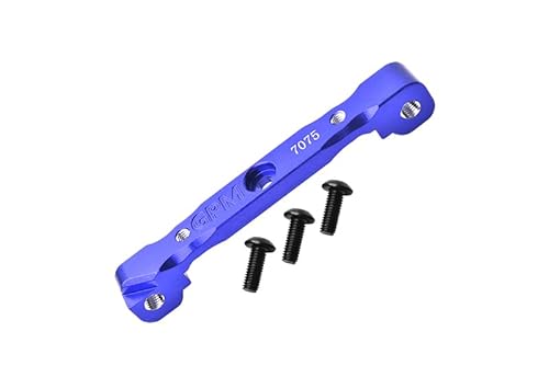 GPM Racing Aluminium 7075 Front Upper Suspension Mount for Arrma 1:8 KRATON/Outcast/Talion/Typhon/Notorious / 1:7 Infraction/Limitless/Mojave/FIRETEAM/Felony Upgrade Parts - Blue von GPM Racing