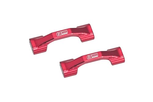GPM Racing Aluminium 7075 Hoop Crossbar for Losi 1/18 Mini LMT 4X4 Brushed Monster Truck RTR-LOS01026 Upgrade Parts - Red von GPM Racing