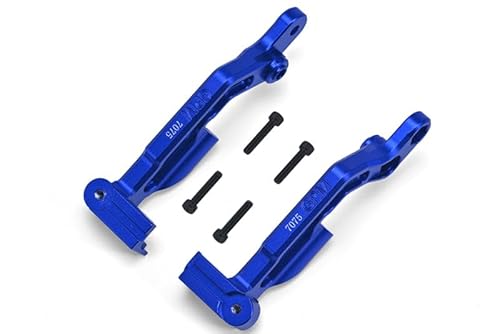 GPM Racing Aluminium 7075 Rear Body Post Fixed Mount for Arrma 1:7 4WD Infraction 6S / Limitless All-Road/Infraction 6S V2 / Limitless V2 Upgrade Parts - Blue von GPM Racing