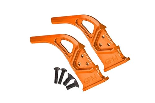 GPM Racing Aluminium 7075 Rear Diffuser Supports for Arrma 1:7 Infraction 6S / Limitless All-Road/Infraction V2 / Limitless V2 /Felony 6S Upgrades - Gold von GPM Racing