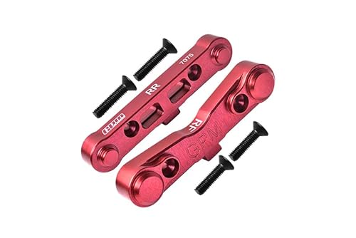 Aluminium 7075 Rear Lower Suspension Mount for Arrma 1:8 KRATON/Outcast/Talion/Typhon/Notorious/KRATON EXB/Talion EXB / 1:7 Infraction/Limitless/Mojave/Mojave EXB/Felony - Red von GPM Racing