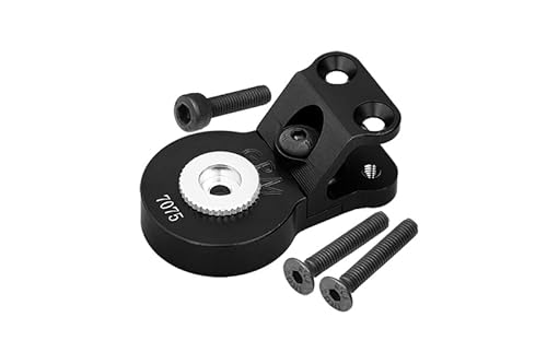 GPM Racing Aluminium 7075 Servo Saver Steering 25T with Built-In Spring for Arrma 1/10 Gorgon 4X2 Mega 550 Brushed Monster Truck-ARA3230 Upgrades - Black GPM Racing Aluminium 7075 Servo Saver Steering 25T with Built-In Spring for Arrma 1/10 Gorgon 4X2 Mega 550 Brushed Monster Truck-ARA3230 Upgrades - Black von GPM Racing