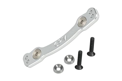 GPM Racing Aluminium 7075 Steering Rack for Arrma 1:8 KRATON/Talion/Typhon/Notorious/Outcast / 1:7 Infraction/Limitless/Mojave/FIRETEAM/Felony Upgrades - Silver von GPM Racing