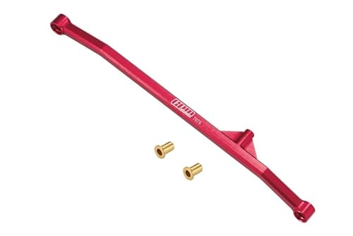 GPM Racing Aluminium 7075 Steering Tie Rod for Losi 1/18 Mini LMT 4X4 Brushed Monster Truck RTR-LOS01026 Upgrade Parts - Red von GPM Racing