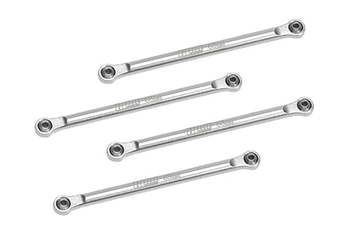 GPM Racing Aluminium 7075 Upper 4-Link Bar Set for Losi 1/18 Mini LMT 4X4 Brushed Monster Truck RTR-LOS01026 Upgrade Parts - Silver GPM Racing Aluminium 7075 Upper 4-Link Bar Set for Losi 1/18 Mini LMT 4X4 Brushed Monster Truck RTR-LOS01026 Upgrade Parts - Silver von GPM Racing