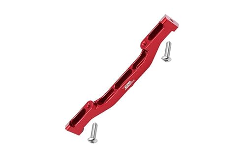 GPM Racing Aluminium Front Lower Chassis Link Parts for Axial 1/6 SCX6 Jeep JLU Wrangler AXI05000-3Pc Set Red von GPM Racing