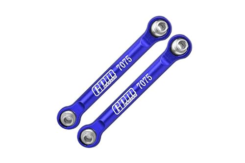 GPM Racing Aluminium Front Steering Links for Arrma 1/18 Granite GROM MEGA 380 Brushed 4X4 Monster Truck ARA2102 Upgrade Parts - Blue GPM Racing Aluminium Front Steering Links for Arrma 1/18 Granite GROM MEGA 380 Brushed 4X4 Monster Truck ARA2102 Upgrade Parts - Blue von GPM Racing