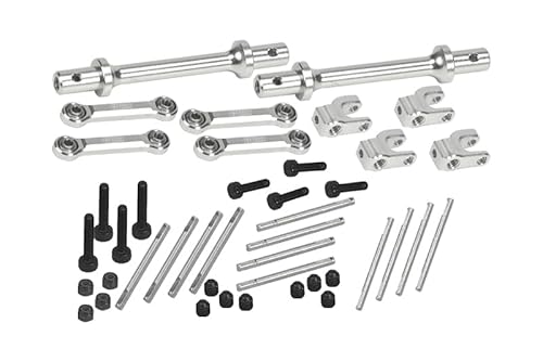 GPM Racing Aluminium Front & Rear Sway Bar for Losi 1/18 4WD Mini-LMT Monster Truck LOS01026 Upgrade Parts - Silver GPM Racing Aluminium Front & Rear Sway Bar for Losi 1/18 4WD Mini-LMT Monster Truck LOS01026 Upgrade Parts - Silver von GPM Racing
