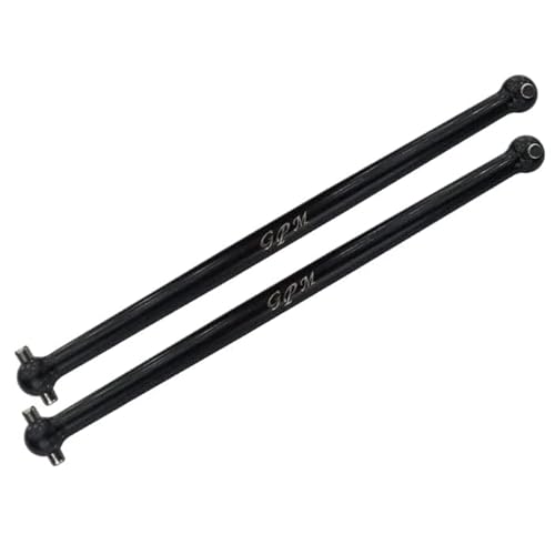 GPM Racing Arrma 1/7 Limitless V2 Speed Bash Roller-ARA7116V2 Tuning Teile 4140 Carbon Steel Center Dog Bone - 2Pc Set Black von GPM Racing