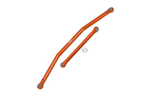 GPM Racing Axial 1/10 RBX10 Ryft 4WD Rock Bouncer AXI03005 Tuning Teile Aluminium Front Steering Tie Rods - 2Pc Set Orange GPM Racing Axial 1/10 RBX10 Ryft 4WD Rock Bouncer AXI03005 Tuning Teile Aluminium Front Steering Tie Rods - 2Pc Set Orange von GPM Racing