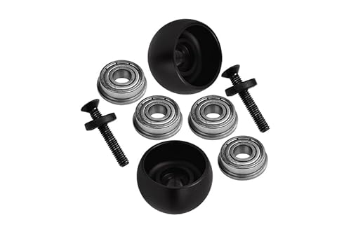 LOS264003 Promoto-MX Upgrades Side Wheel Replacement Lean Bar Wheel Set for LOSI 1:4 Promoto-MX Motorcycle Dirt Bike RTR FXR LOS06000 LOS06002 - Black LOS264003 Promoto-MX Upgrades Side Wheel Replacement Lean Bar Wheel Set for LOSI 1:4 Promoto-MX Motorcycle Dirt Bike RTR FXR LOS06000 LOS06002 - Black von GPM Racing