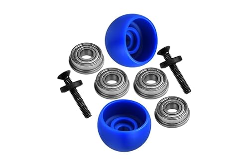 GPM Racing LOS264003 Promoto-MX Upgrades Side Wheel Replacement Lean Bar Wheel Set for LOSI 1:4 Promoto-MX Motorcycle Dirt Bike RTR FXR LOS06000 LOS06002 - Blue von GPM Racing