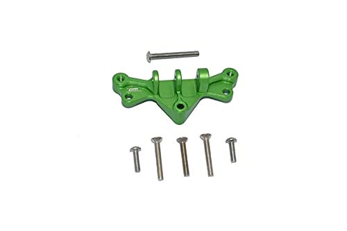 GPM for Losi 1/8 LMT 4WD Solid Axle Monster Truck Upgrade Parts Aluminium Mount for Front Or Rear Gearbox Upper Suspension Links - 7Pc Set Green von GPM Racing