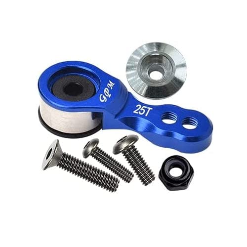 GPM Racing R/C Car Tuning Teile Aluminium 6061-T6 Hi-Torque Servo Saver for 25T Spline Output Shaft - Blue von GPM Racing