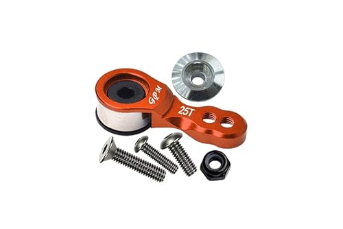 GPM Racing R/C Car Tuning Teile Aluminium 6061-T6 Hi-Torque Servo Saver for 25T Spline Output Shaft - Orange GPM Racing R/C Car Tuning Teile Aluminium 6061-T6 Hi-Torque Servo Saver for 25T Spline Output Shaft - Orange von GPM Racing