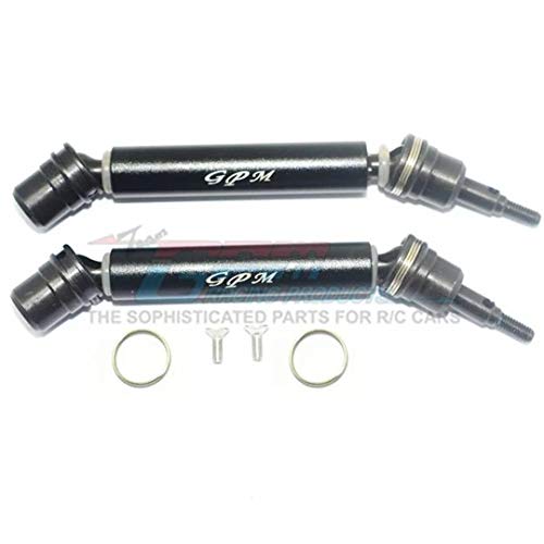 GPM Stahl Antriebsachse mit Aluminiumwelle v/h schwarz ARRMA Granite, Senton von GPM Racing