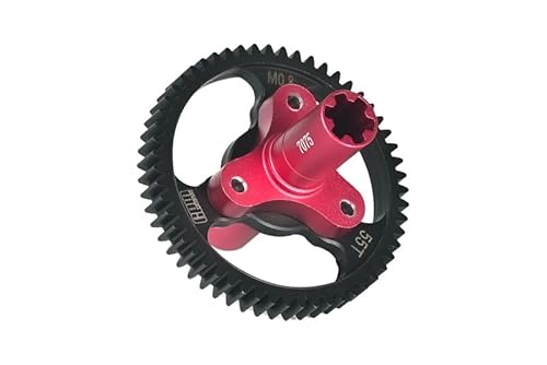 Medium Carbon Steel 55T Spur Gear 0.8 Module 32 Pitch For Arrma 1:8 VENDETTA 3S / INFRACTION V3 / TYPHON 3S / 1:10 KRATON 4S / SENTON 3S / VORTEKS 3S / OUTCAST 4S / BIG ROCK V3 / GRANITE 3S - Red von GPM Racing