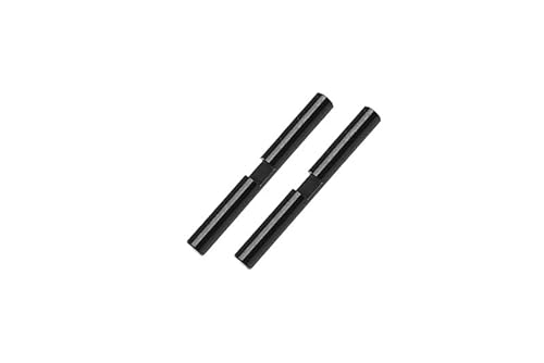 Medium Carbon Steel Spider Gear Shafts for Traxxas 1:8 4WD Sledge / 1:5 X Maxx 6S / X Maxx 8S / XRT 8S Monster Truck Upgrades - Black von GPM Racing