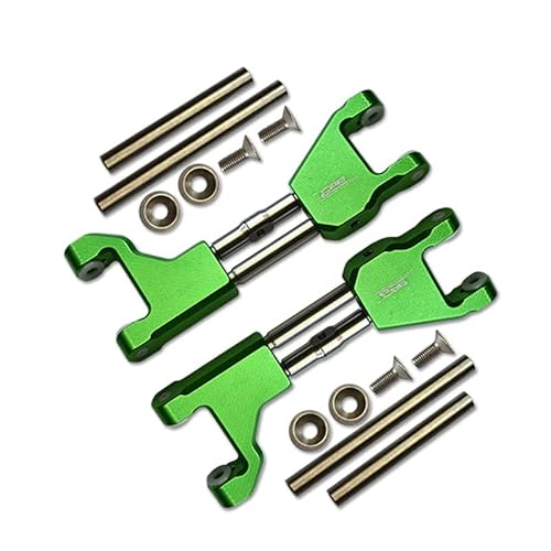 Stainless Steel+ Aluminium Supporting Mount with Front Or Rear Upper Arms for Traxxas 1/10 Maxx with WideMAXX Monster Truck 89086-4 - 14Pc Set Green Stainless Steel+ Aluminium Supporting Mount with Front Or Rear Upper Arms for Traxxas 1/10 Maxx with WideMAXX Monster Truck 89086-4 - 14Pc Set Green von GPM Racing