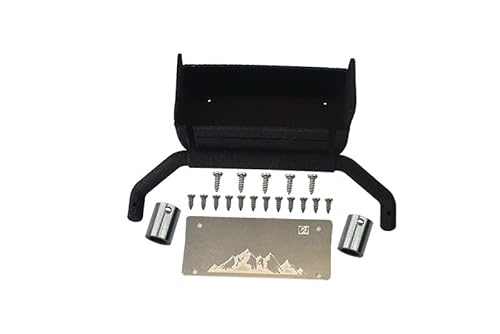 Universal Metal Simulation Oil Tank + Exhaust Pipe for Traxxas 1:18 TRX4M Ford Bronco Crawler 97074-1 / TRX4M Land Rover Defender 97054-1 Upgrades - Black Universal Metal Simulation Oil Tank + Exhaust Pipe for Traxxas 1:18 TRX4M Ford Bronco Crawler 97074-1 / TRX4M Land Rover Defender 97054-1 Upgrades - Black von GPM Racing