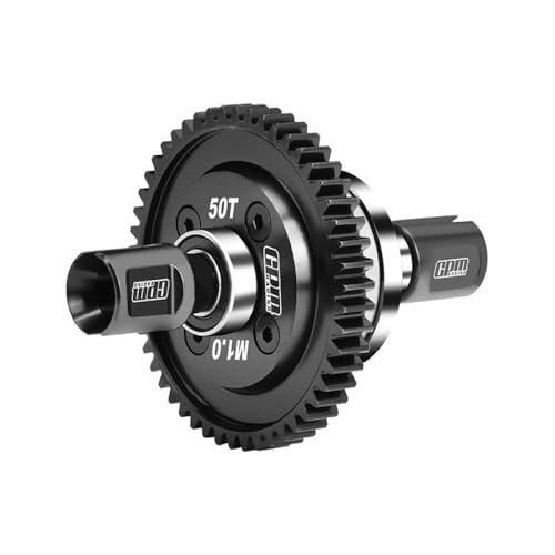 20CrMnTi Steel Main Gear 50T 1.0 + Aluminium 7075 Alloy Center Complete Differential for Arrma 1:8 KRATON 6S / Outcast/Talion/Notorious / 1:7 Mojave 6S / FIRETEAM/Big Rock - Silver von GPM