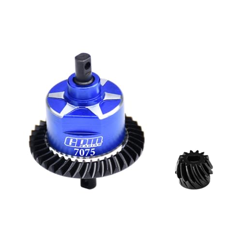 4140 Carbon Steel + Aluminum 7075 Alloy Rear Complete Differential for Traxxas 1:10 Slash 4X4 / Slash Low-CG/Hoss 3S / Rustler VXL / 1:7 XO-01/1:8 Jato 4X4 VXL Upgrade Parts - Blue 4140 Carbon Steel + Aluminum 7075 Alloy Rear Complete Differential for Traxxas 1:10 Slash 4X4 / Slash Low-CG/Hoss 3S / Rustler VXL / 1:7 XO-01/1:8 Jato 4X4 VXL Upgrade Parts - Blue von GPM