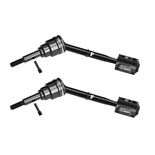 4140 Carbon Steel Front Driveshafts and Drive Cups (51mm) for Traxxas 1/16 Mini Maxx 4WD RTR Brushless Monster Truck 107154-1 Upgrades von GPM